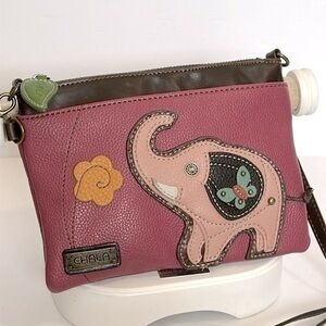 Charming Chala Friendly Elephant Purse Mini Crossbody Bag Handbag NWOT